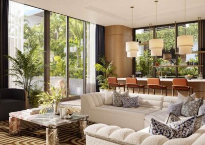 Icon Hollywood Beach Residences Club Lounge