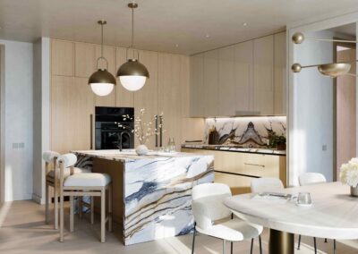 Icon Hollywood Beach Residences Kitchen